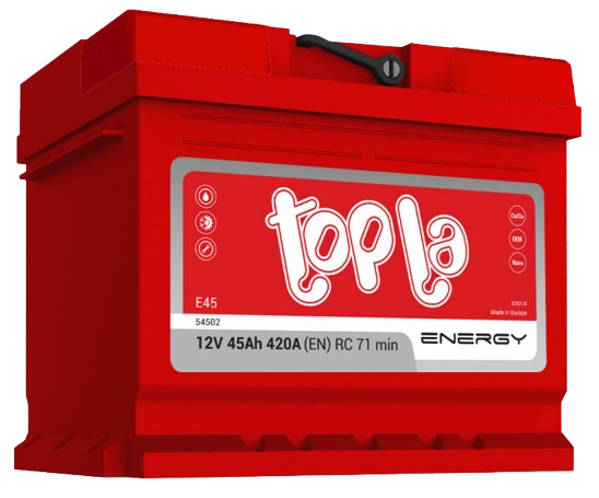 Akumulator Topla Energy 12V 45AH 420A D+ E45
