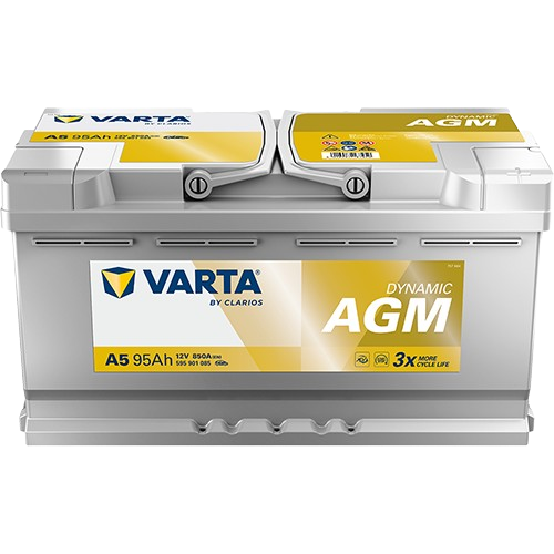 Varta Dynamic AGM 12V 95Ah 850A D+ (A5) akumulator